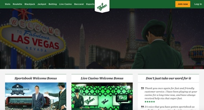 Mr Green Casino Screenshot