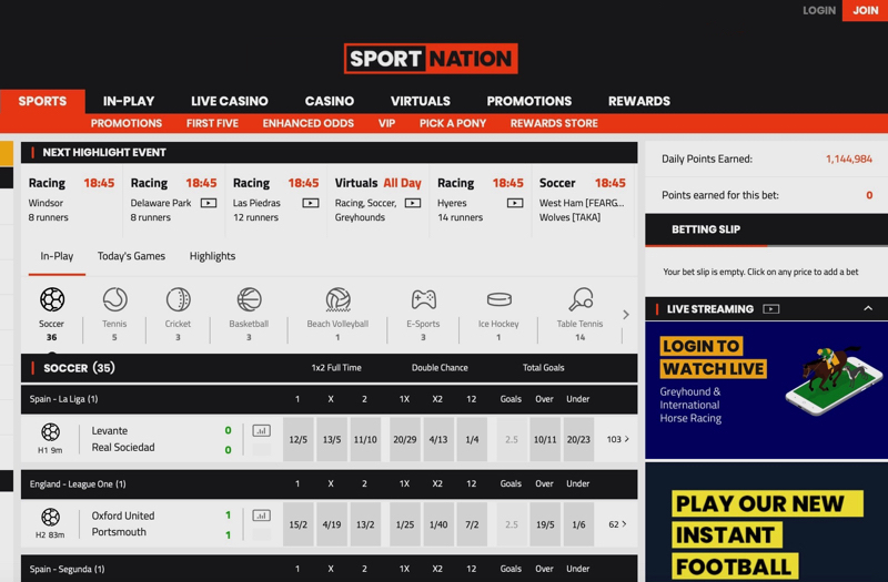 Bet on Brazil is now Sport Nation